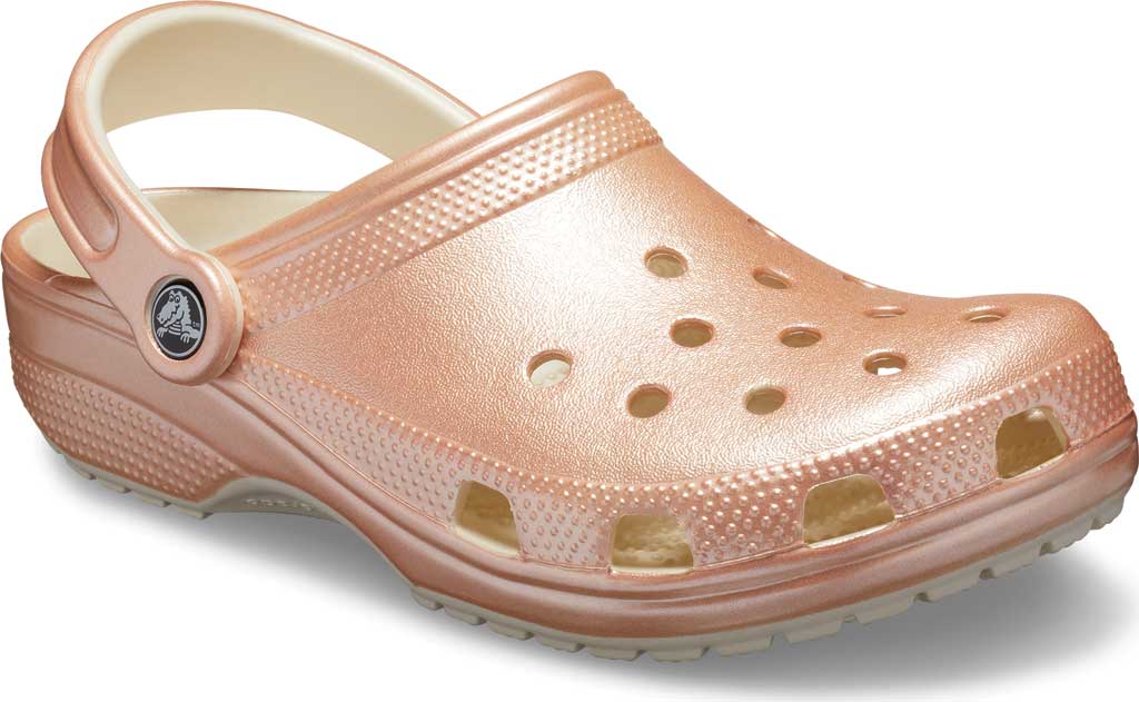 Best Crocs Classic Metallic Clog Shoe and Boot, Rose Gold