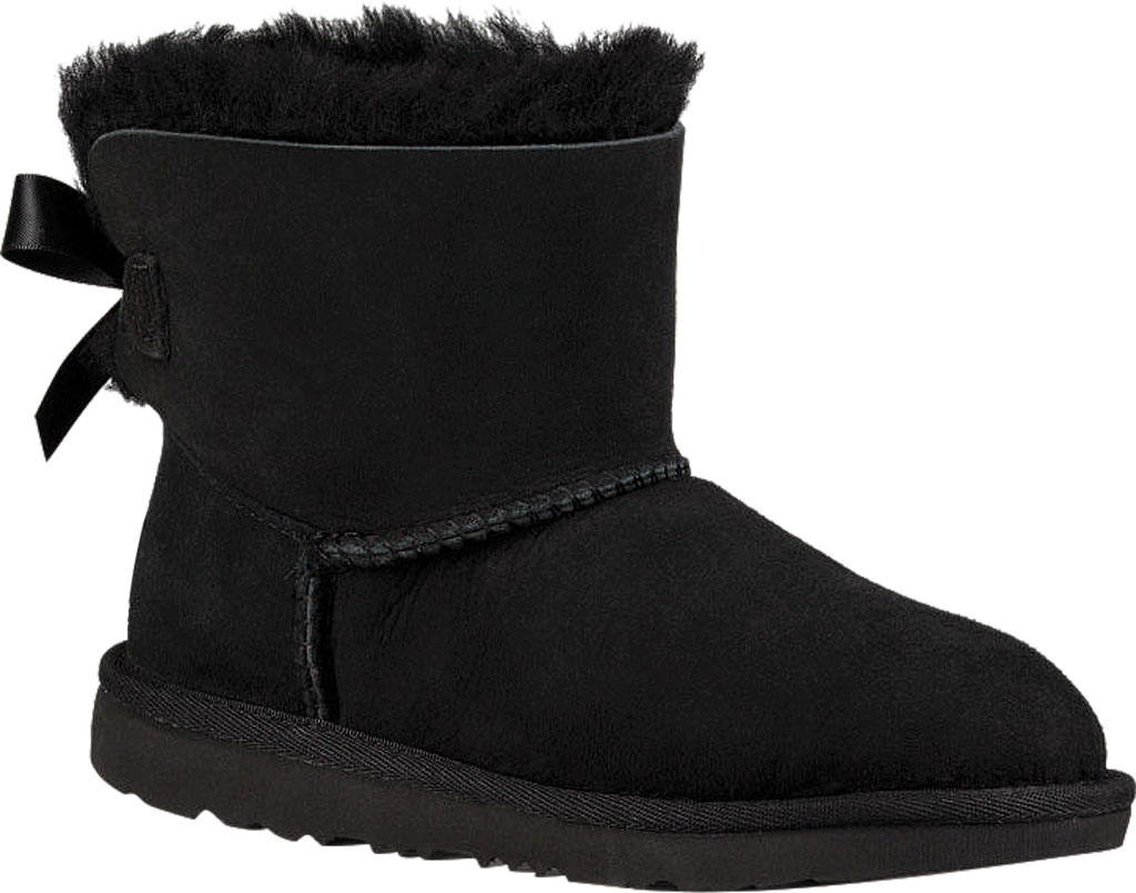 ugg boots black bailey bow