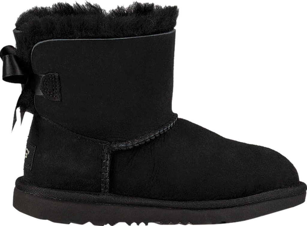 black uggs with one bow