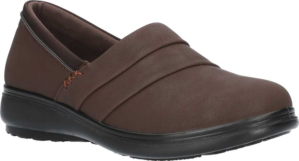 Details about / Women/'s Easy Street Maybell Comfort Slip Ons Navy Matte