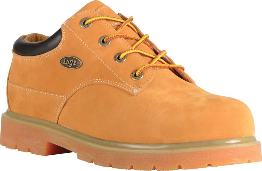 New Men's Lugz Drifter Lo Steel Toe Work Boot Shoe and Boot, Golden