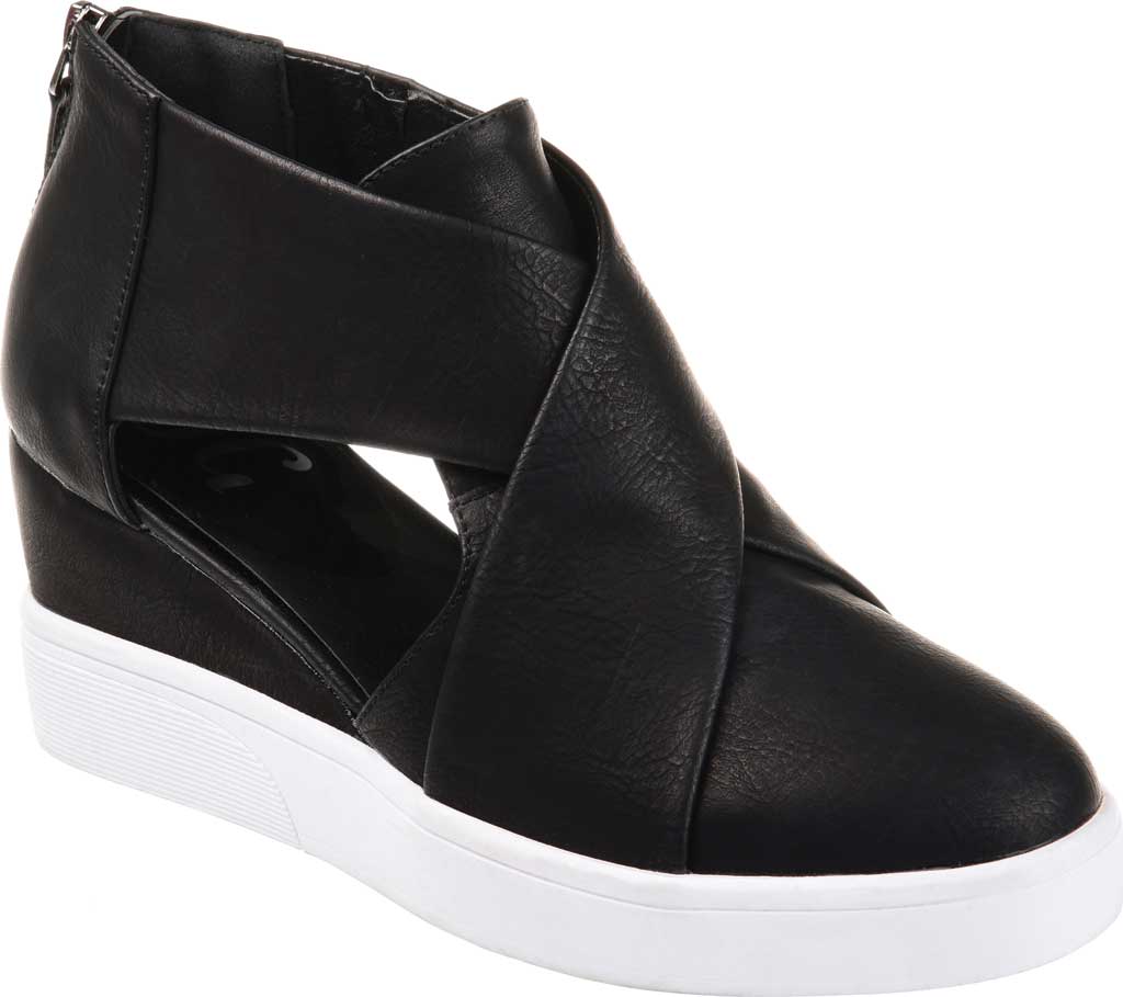 Wedge cut out sneakers Clearance
