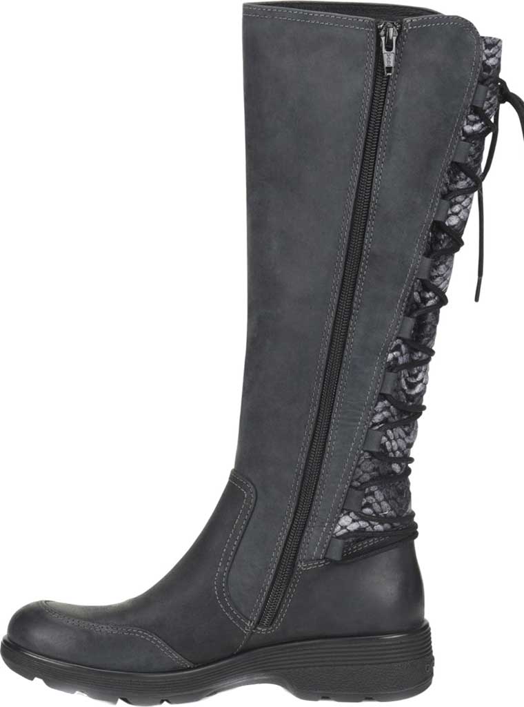 leather waterproof knee high boots
