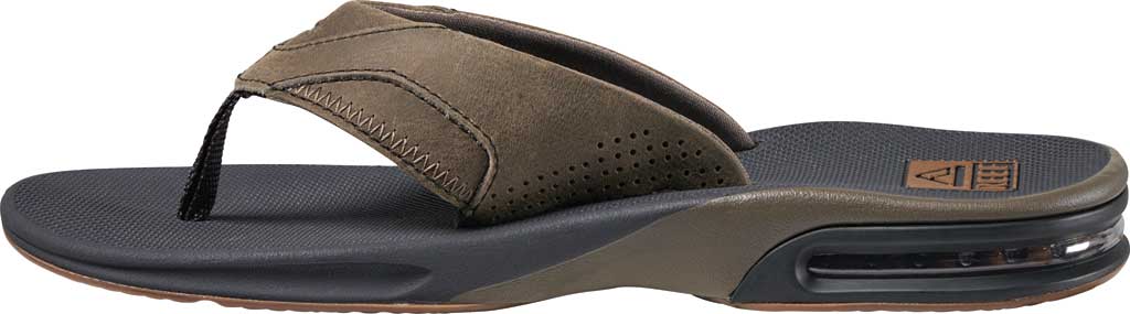 leather fanning reef sandals