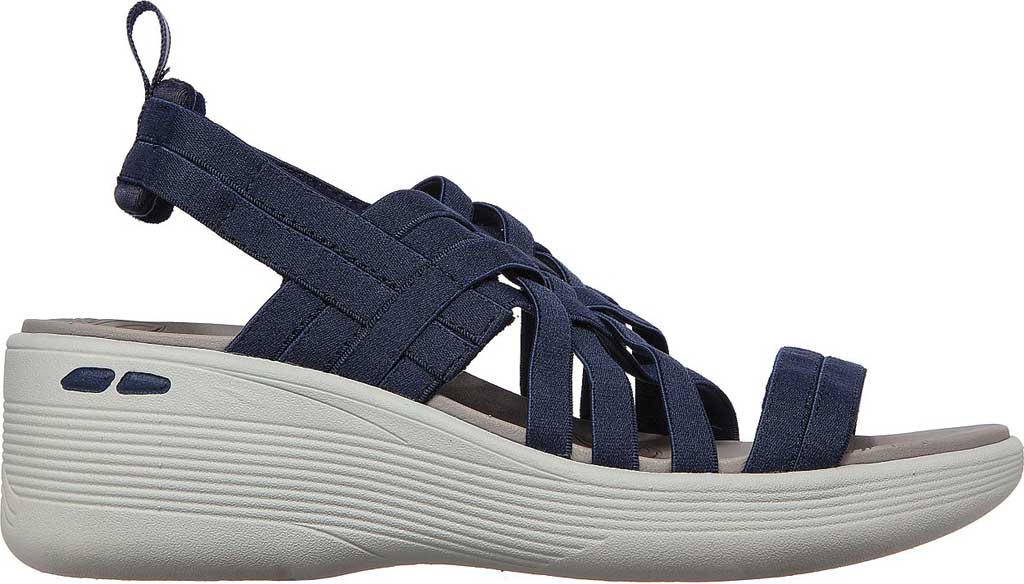 Women's Skechers PierLite Vegan Strappy Wedge Sandal
