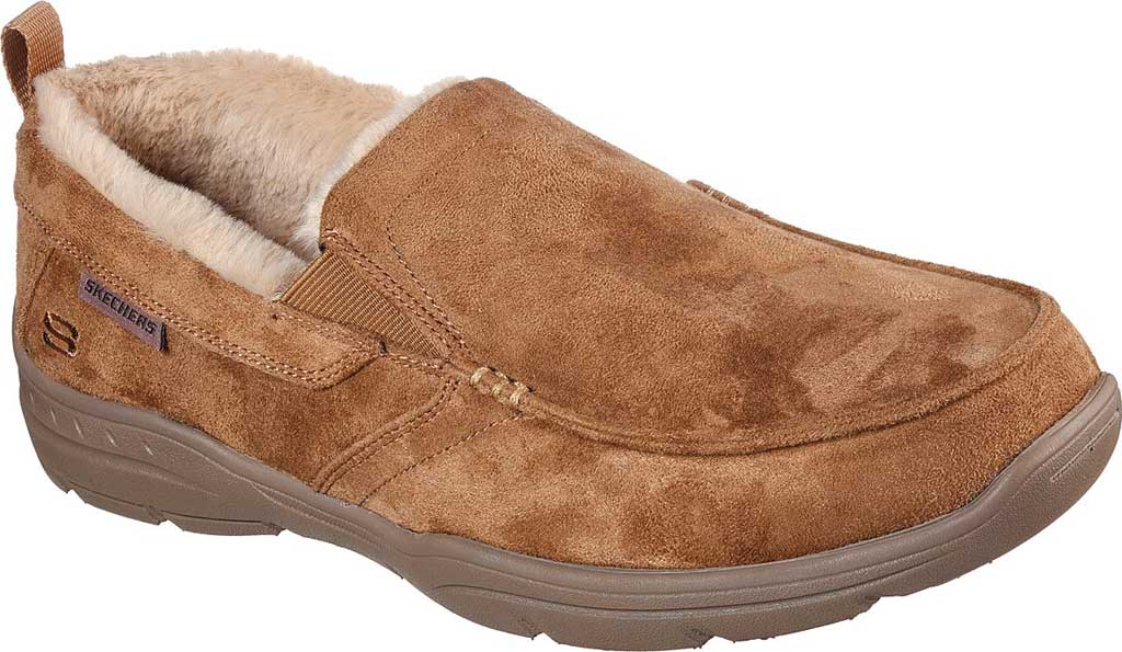 Men's Skechers Relaxed Fit Harper Purcell Vegan Moc Toe Slipper