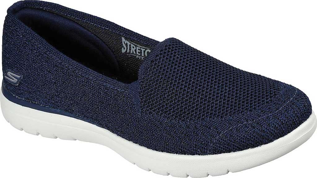 skechers women's flex sky slip on shoes