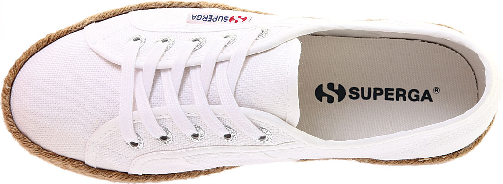 superga cotropew platform espadrille sneaker