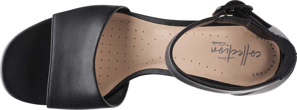 Clarks Elisa DEDRA Women Shoes Ankle Strap Sandals Black Leather Sz 7.5 M for sale online | eBay