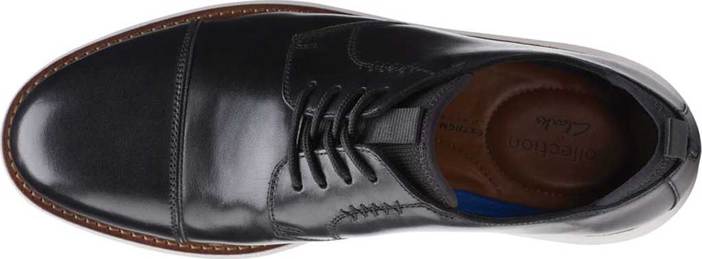 clarks plain toe oxford