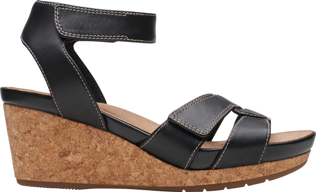 clarks women's un capri strap wedge sandal