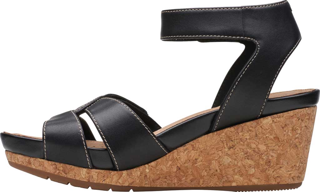 clarks women's un capri strap wedge sandal