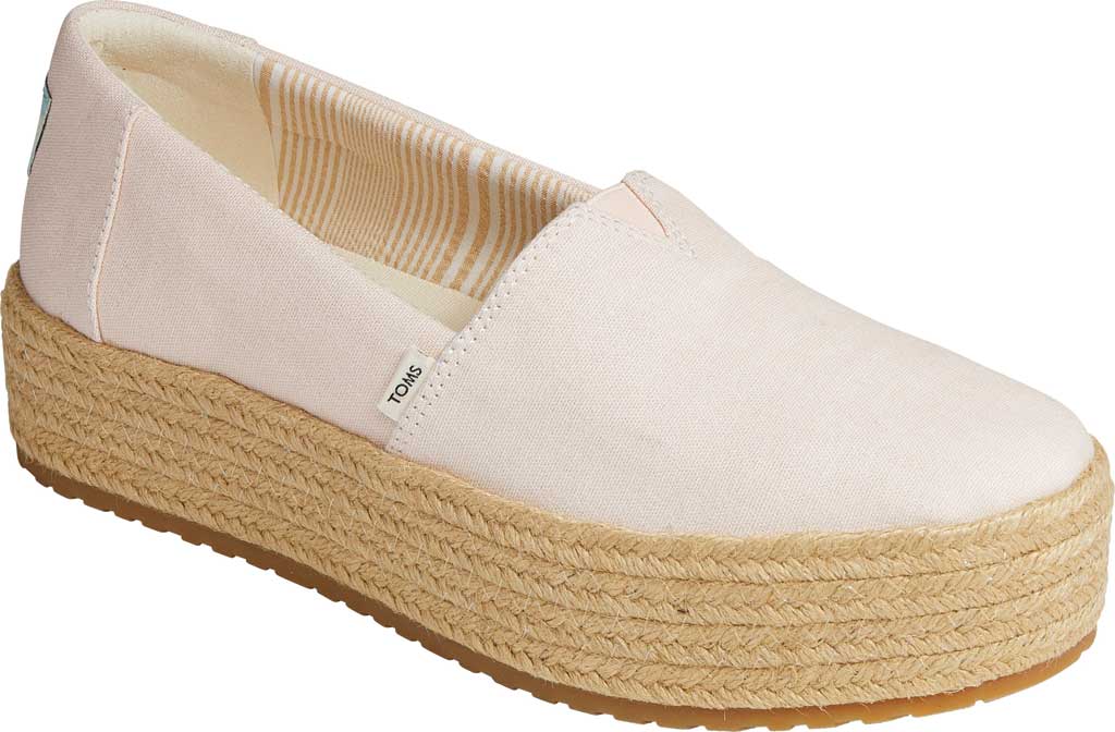Women's TOMS Valencia Canvas Flatform Espadrille