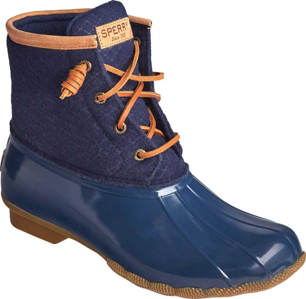 sperry saltwater emboss wool