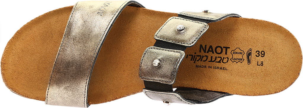 Naot Women Shoe Ashley Size 6m EUR 37 Gold Slide Sandal Pre Owned JQ for sale online | eBay