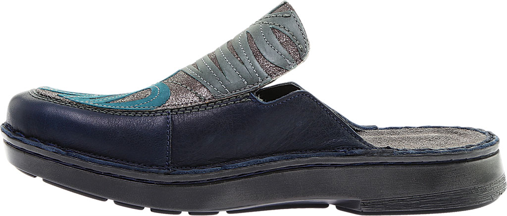 A Naot Leather Mules Zafra Grey Multi