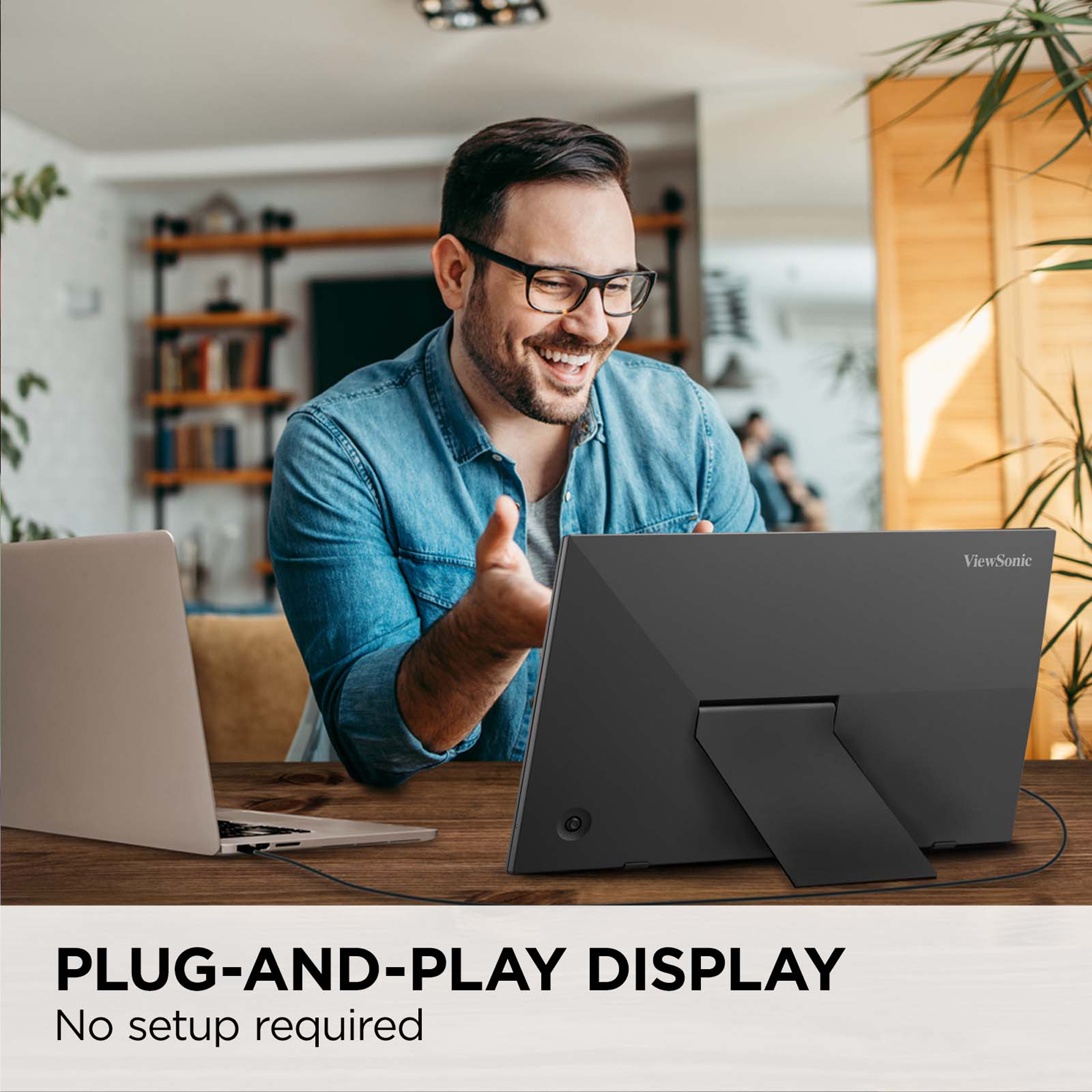 CUIUIC Monitor Portatile, 15.6'' IPS FHD 1920x1080 con HDR, Sottile e CUIUIC Monitor Portatile, 15.6'' IPS FHD 1920x1080 con HDR, Sottile e