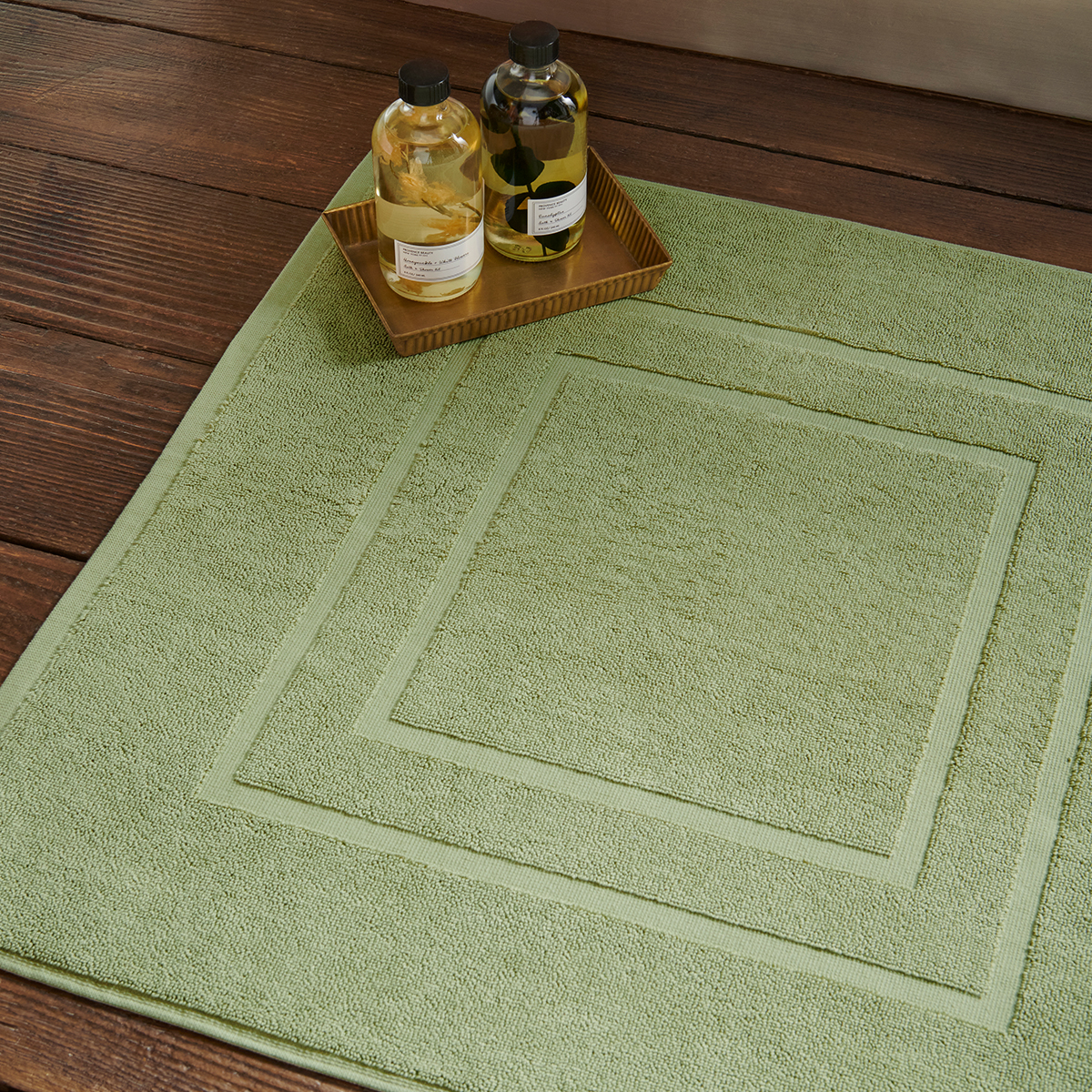 Christy Brixton Terry Bathroom Mat - 100% Combed Cotton 850GSM Shower Mat - Picture 6 of 36