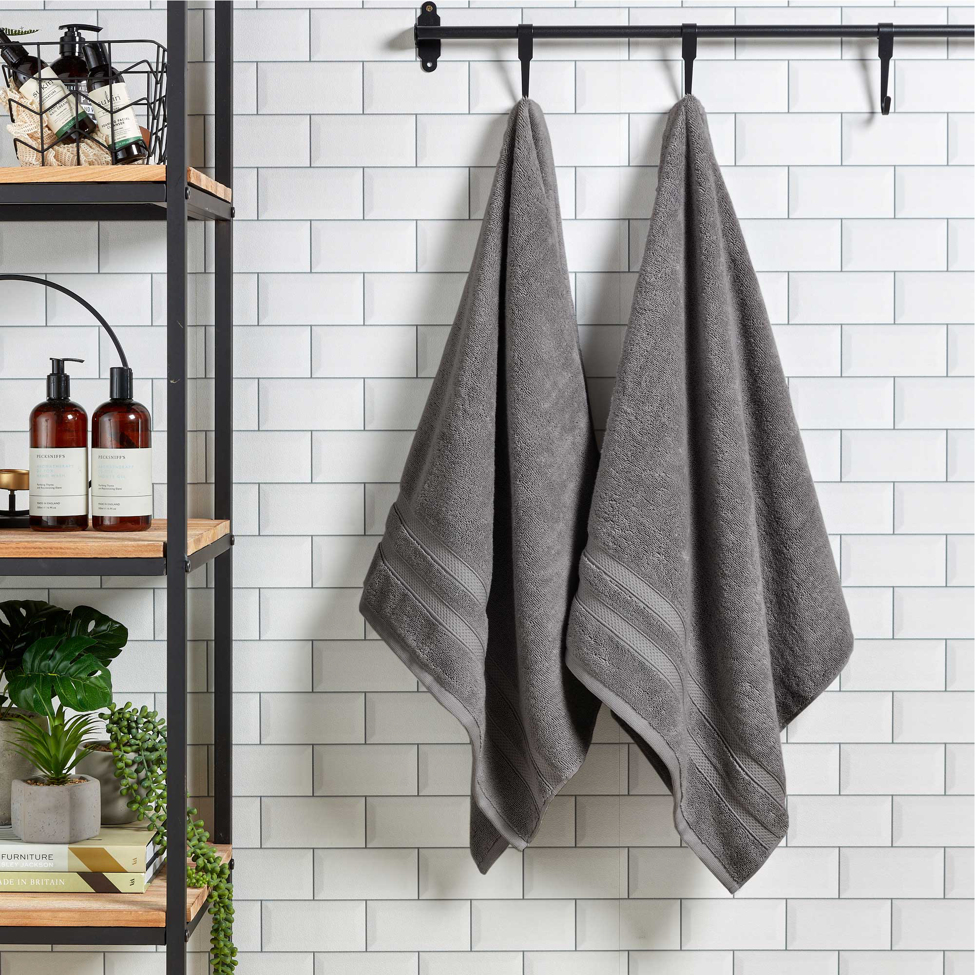 Christy Bath Towel Sets - Chroma 100% Combed Cotton 675 GSM Highly Absorbent - Picture 7 of 43