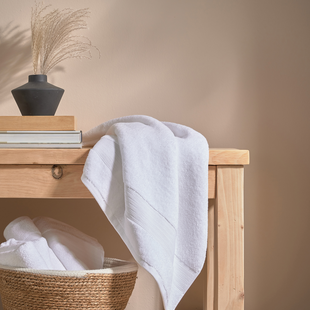 Christy Bath Hand Towels - Organic Eco Twist Turkish Cotton 550 GSM Bathroom - Picture 28 of 31