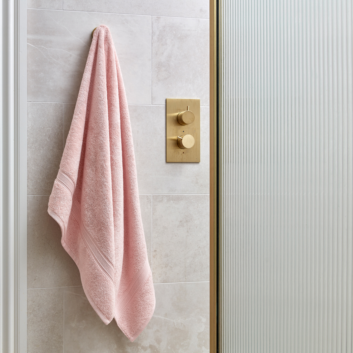 Christy Bath Hand Face Towels - Serene Pastel 100% Combed Cotton Highly Durable - Picture 8 of 12