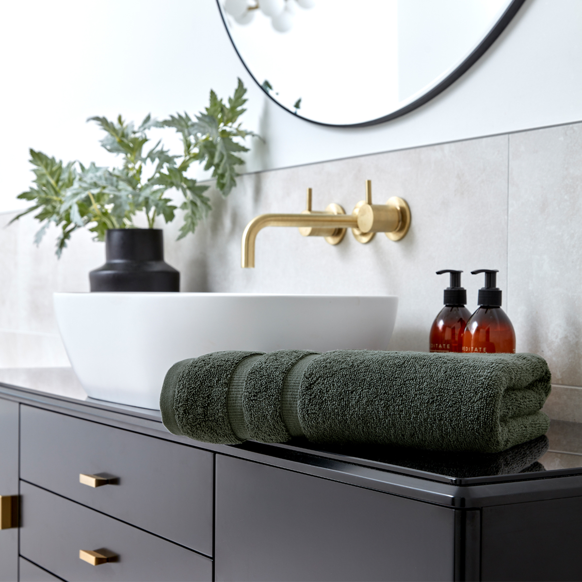 Christy Bath Hand Bath Sheet Towels - Signum Bold 100% Combed Cotton Highly - Picture 4 of 19
