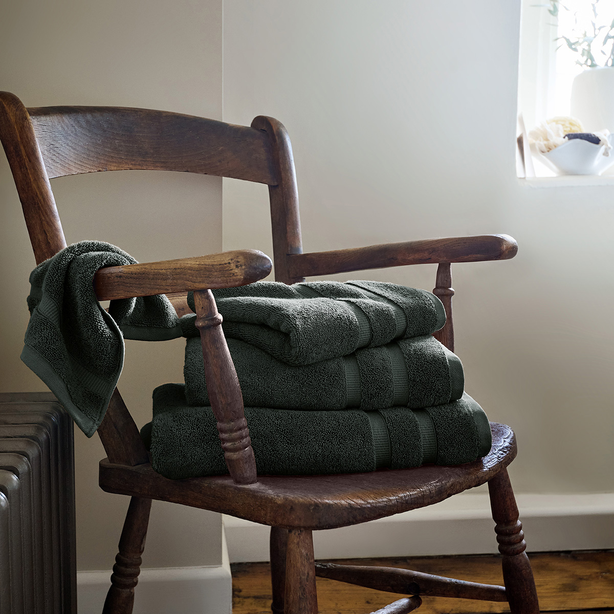Christy Bath Hand Bath Sheet Towels - Signum Bold 100% Combed Cotton Highly