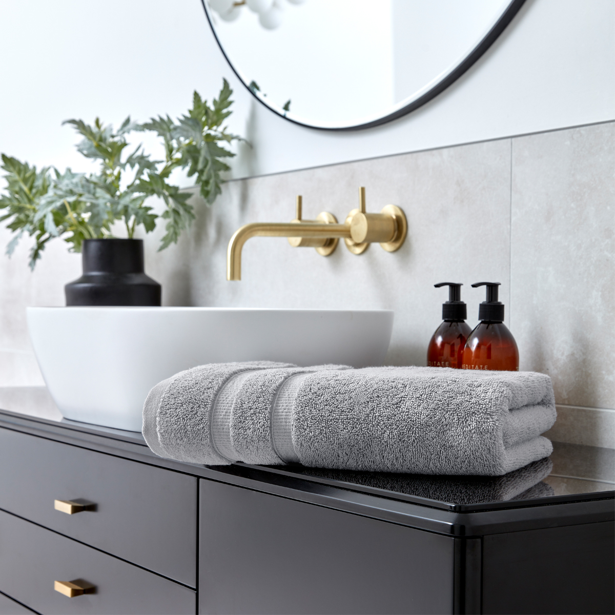 Christy Bath Hand Bath Sheet Towels - Signum Bold 100% Combed Cotton Highly - Picture 6 of 19