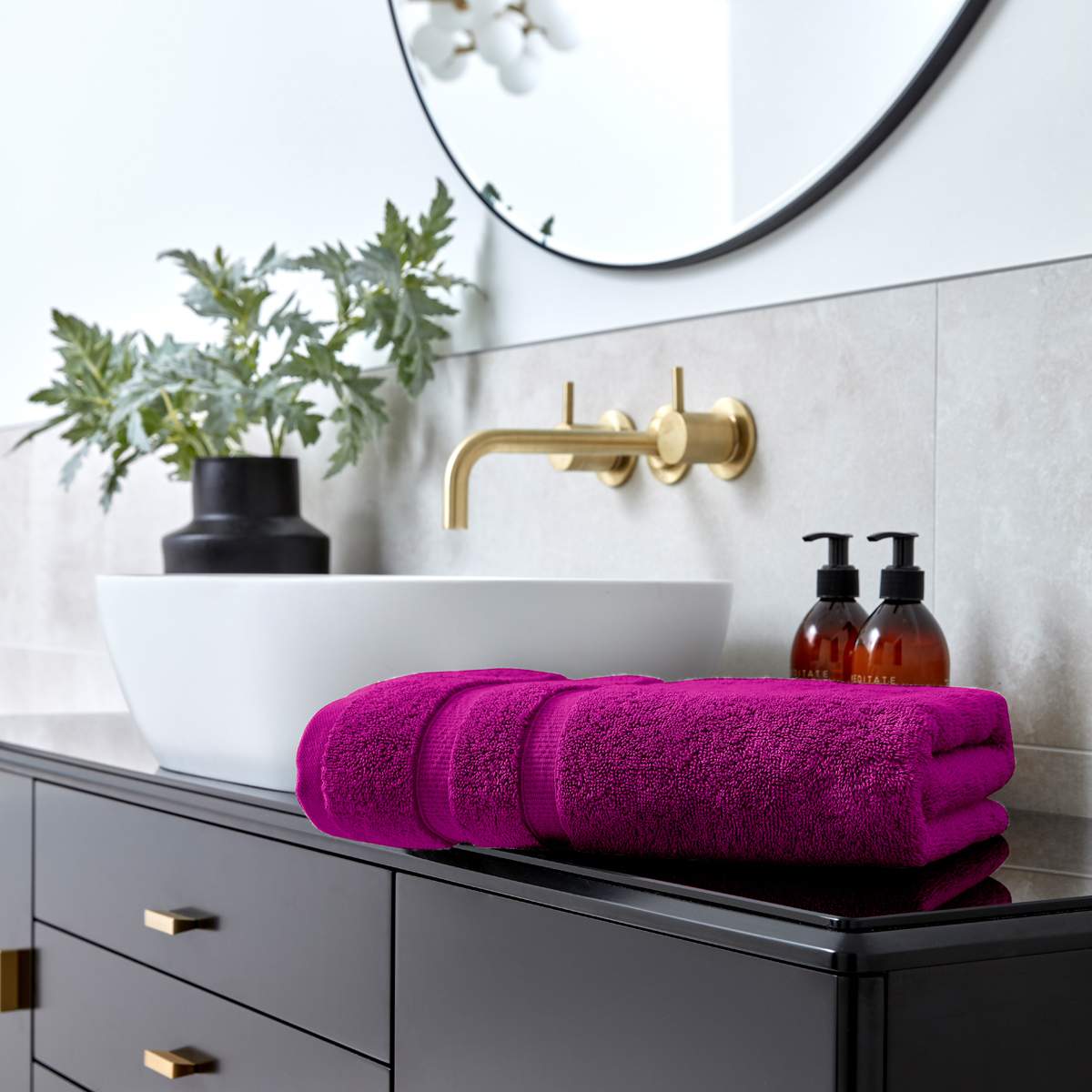 Christy Bath Hand Bath Sheet Towels - Signum Bold 100% Combed Cotton Highly - Picture 13 of 19