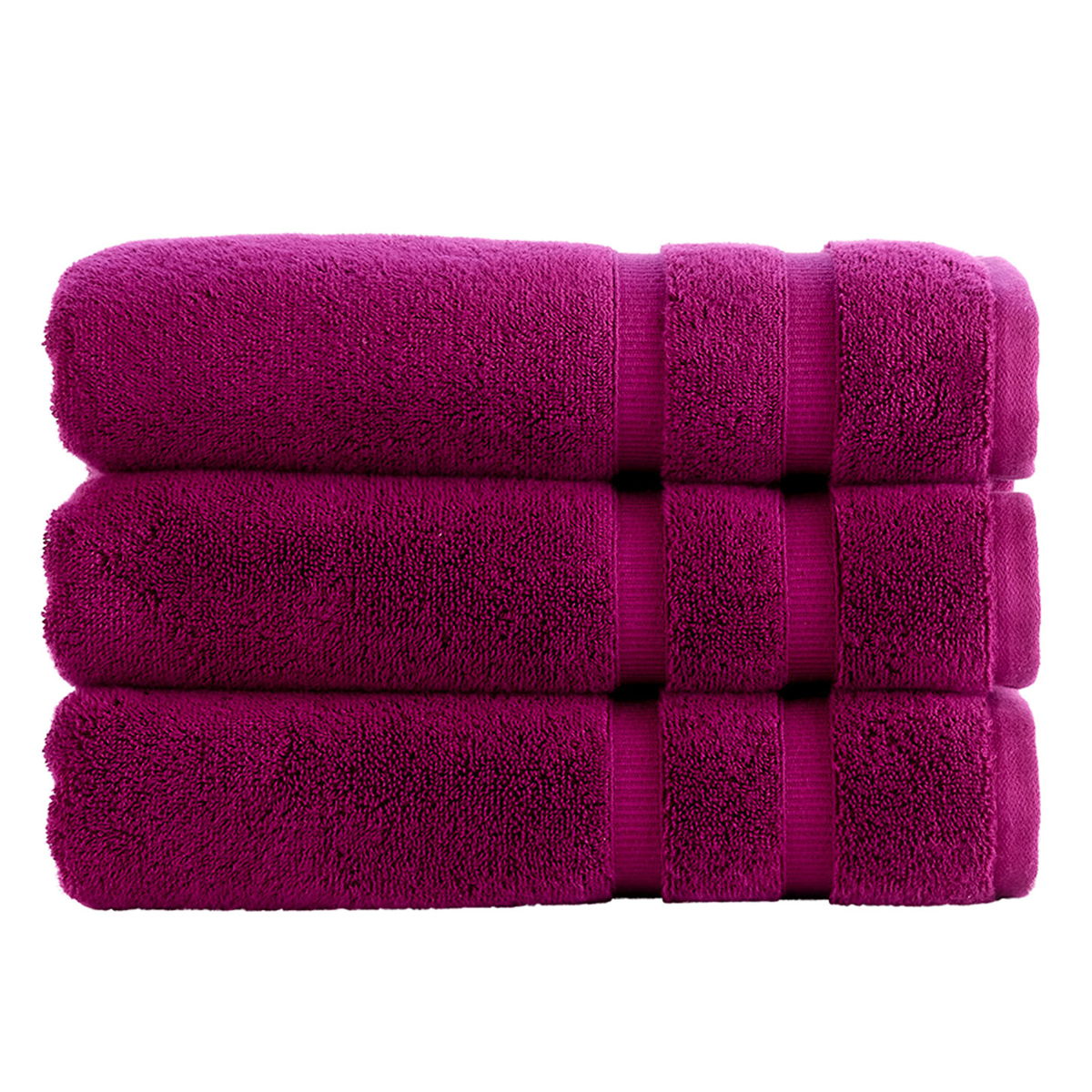 Christy Bath Hand Bath Sheet Towels - Signum Bold 100% Combed Cotton Highly - Picture 12 of 19