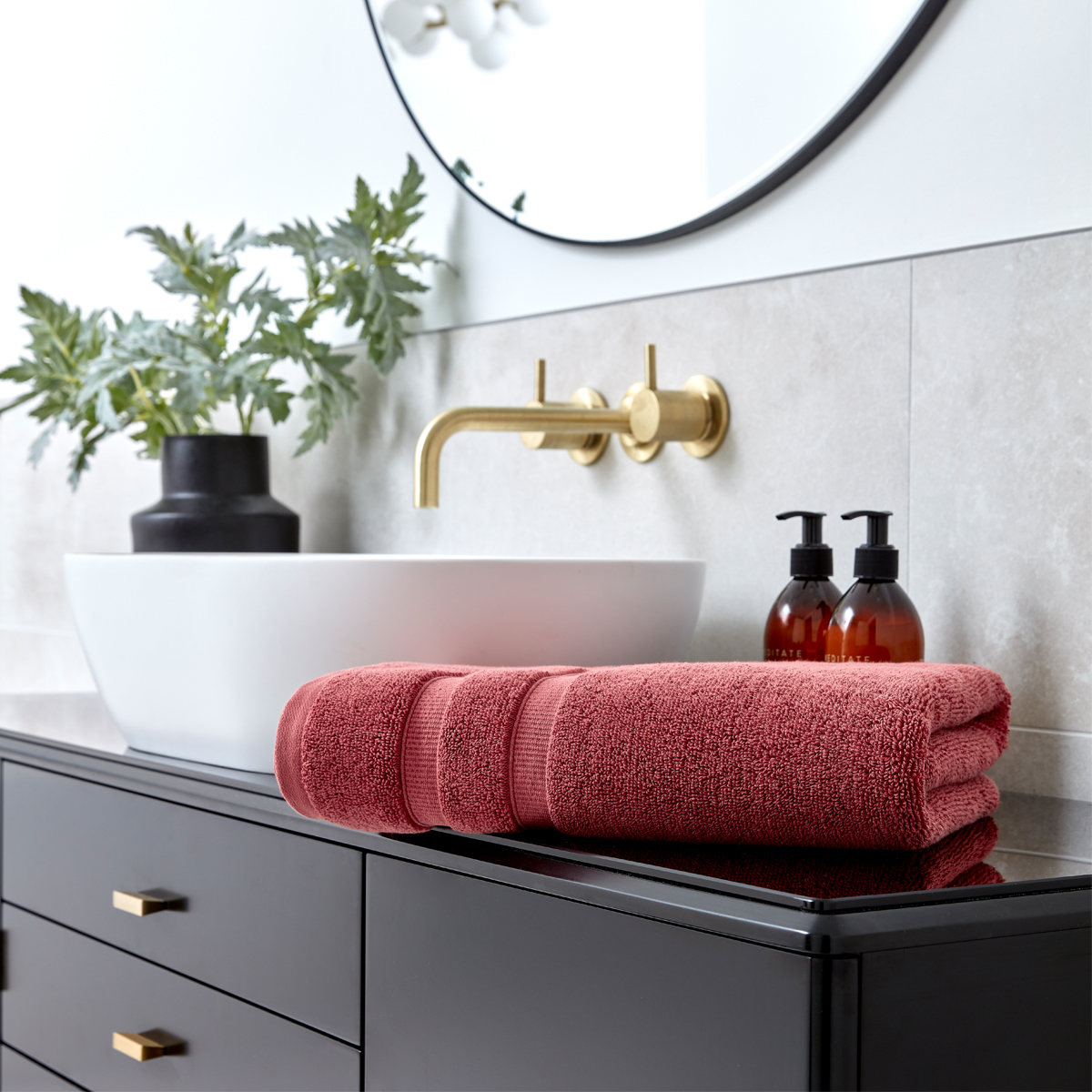 Christy Bath Hand Bath Sheet Towels - Signum Bold 100% Combed Cotton Highly - Picture 15 of 19