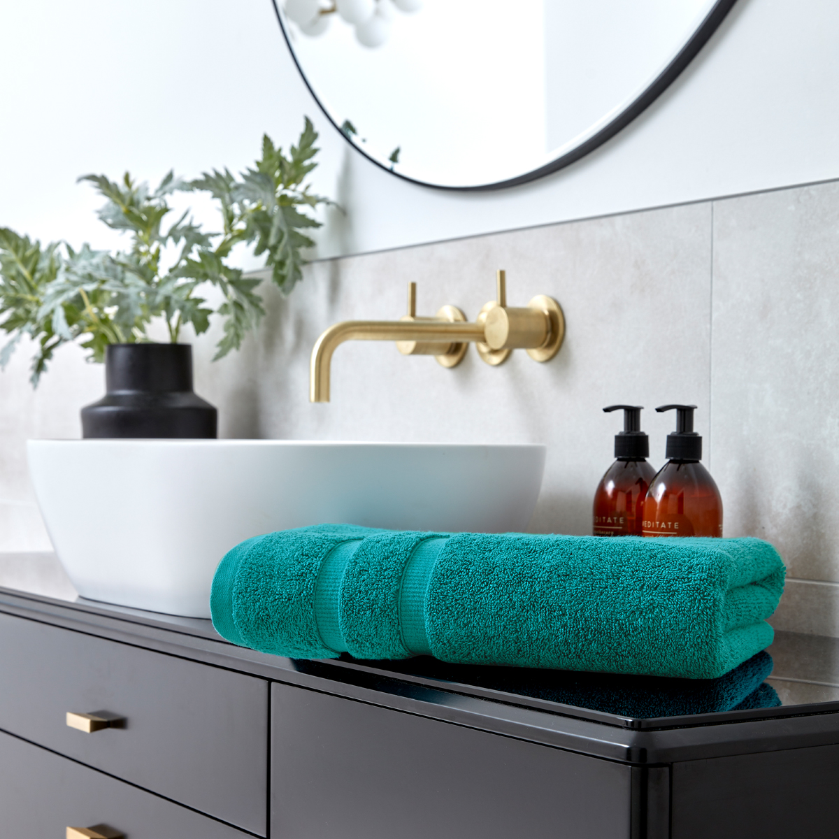 Christy Bath Hand Bath Sheet Towels - Signum Bold 100% Combed Cotton Highly - Picture 16 of 19