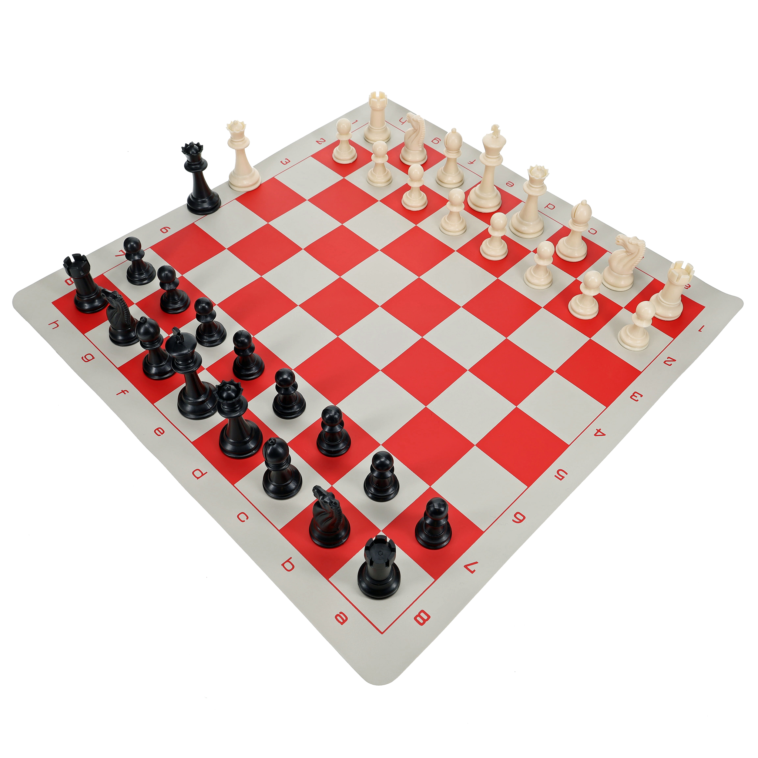 thumbnail image 2 of Tournament Chess Set Plastic Filled Chess Pieces A... – Grandado 2 of 10