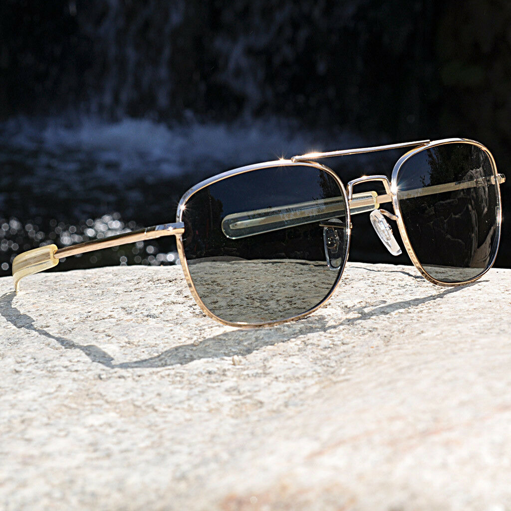 Gafas de sol HUMVEE Pilot - doradas 57 mm - Imagen 1 de 5