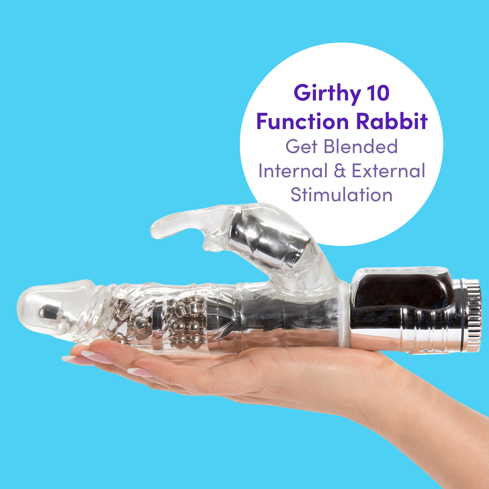 lovehoney bigs bunny girthy rechargeable rabbit vibrator 10 Signs You're a High Vibration Person main image 0