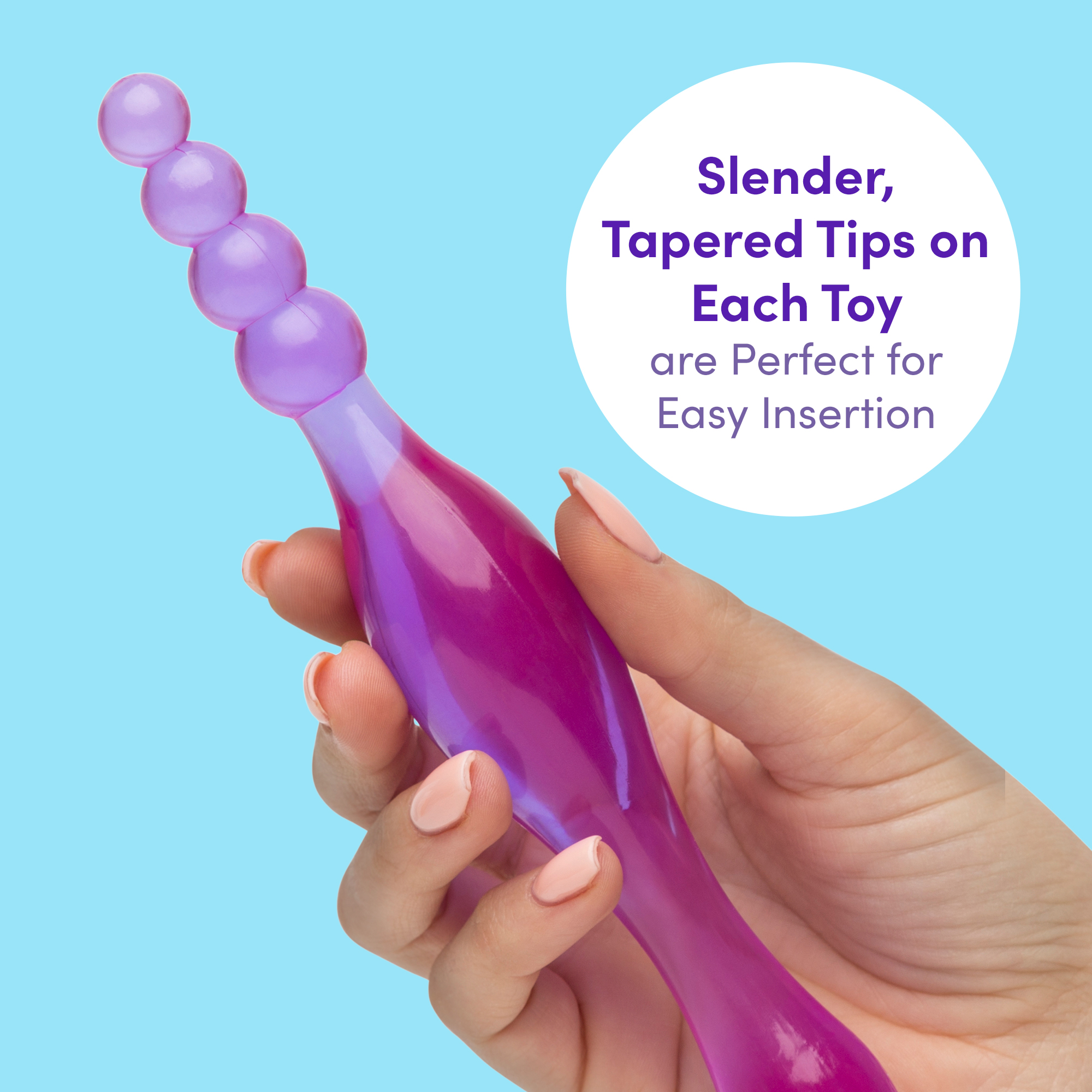 anal plug try on Lovehoney Ignite 20 Function Rechargeable Vibrating Anal Beads