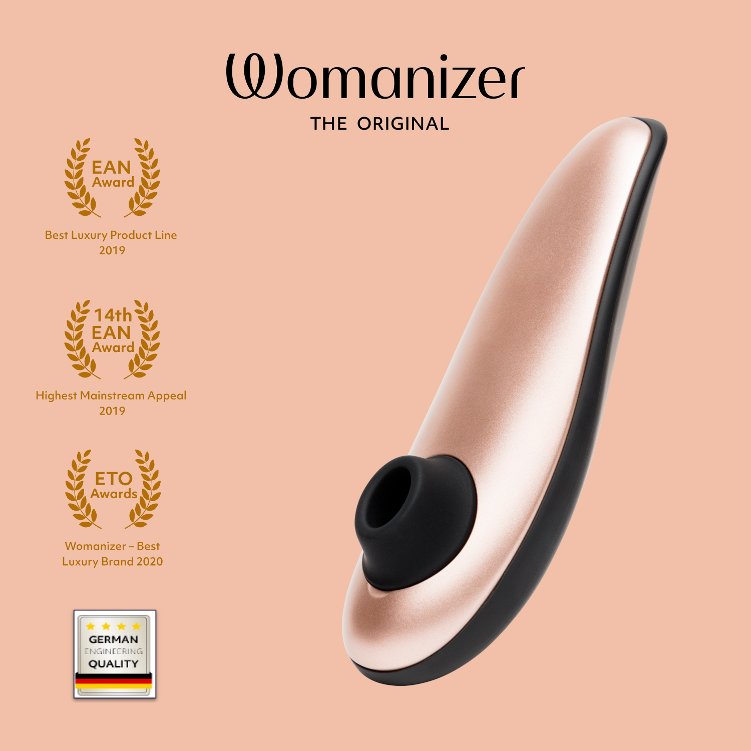 Womanizer Classic Clit Sucker Air Massager - Clitoris Sucking Sex Toy Waterproof - Picture 7 of 16