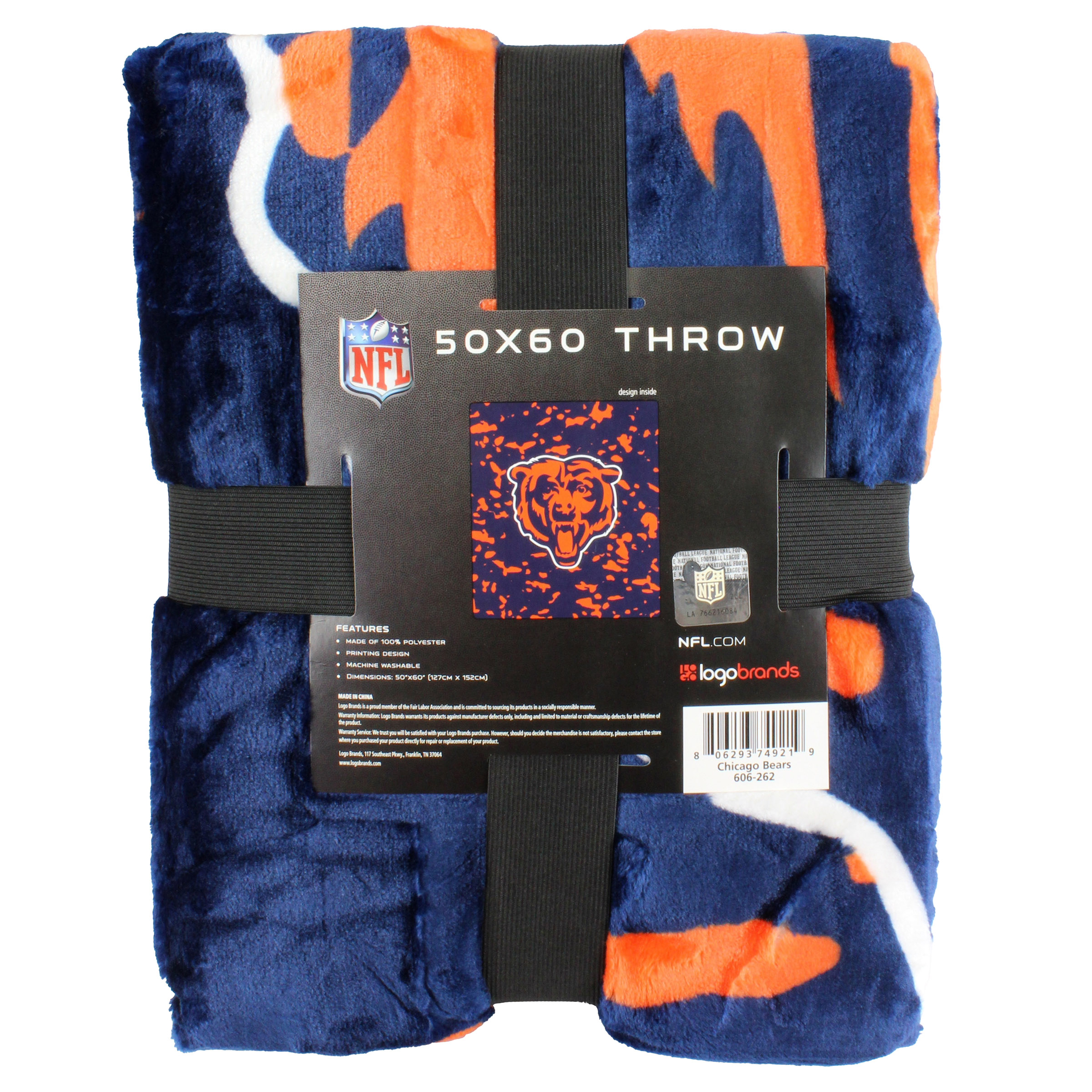 Super Soft Raschel NFL Throw Blanket, 50" x 60" - Pick Your Favorite Team - Picture 3 of 40