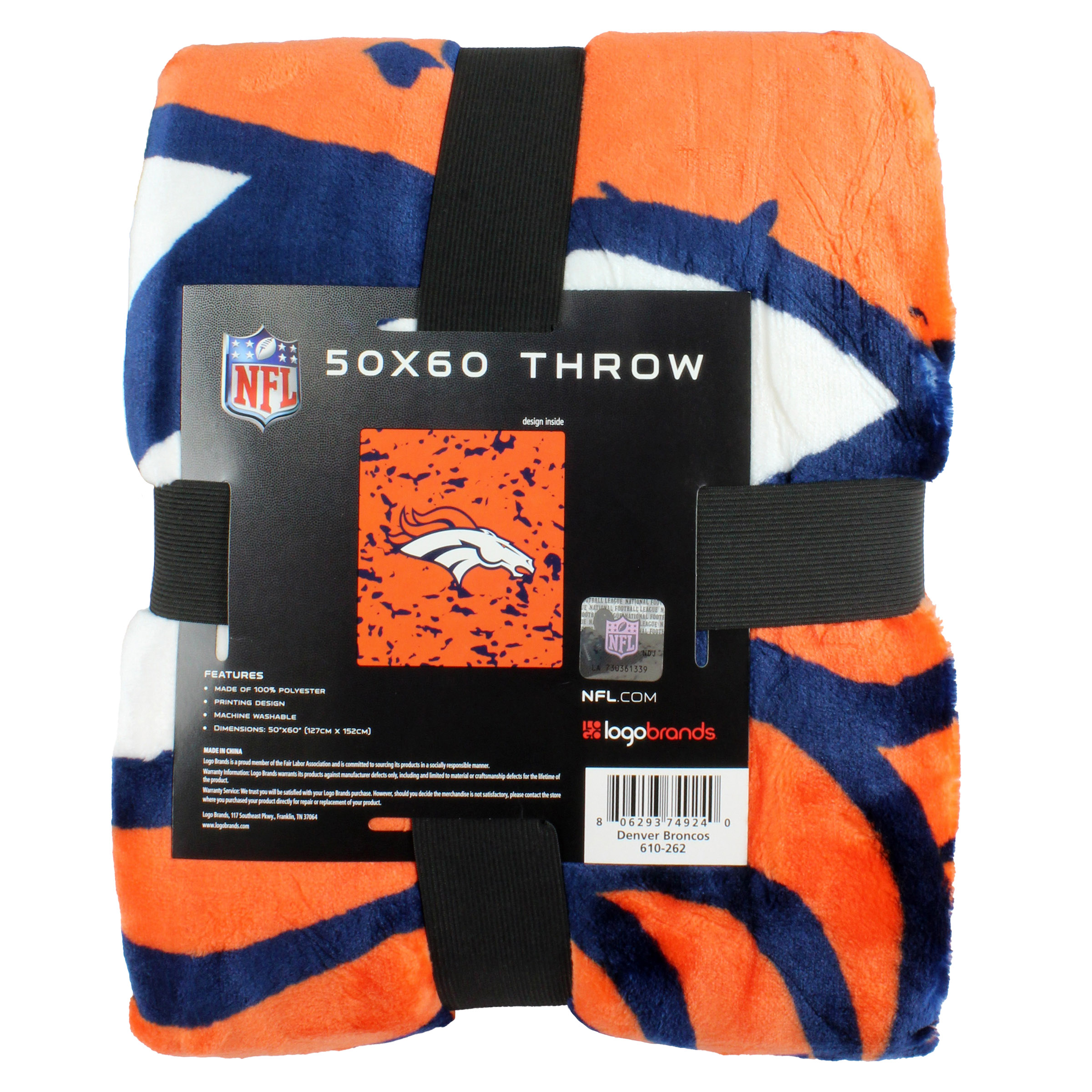 Super Soft Raschel NFL Throw Blanket, 50" x 60" - Pick Your Favorite Team - Picture 11 of 40