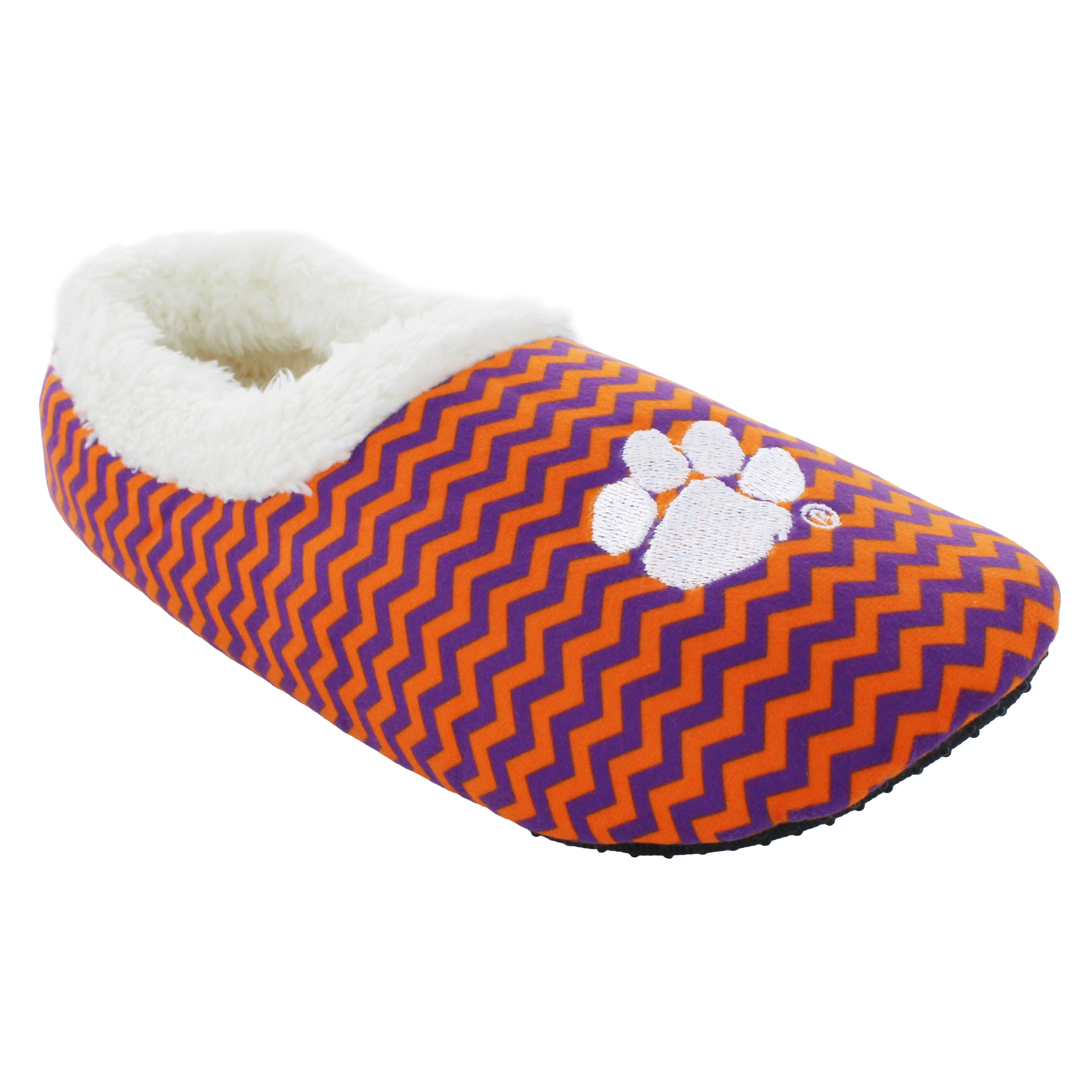 Comfy Feet NCAA Slip On Chevron Pattern Slippers - Picture 7 of 47