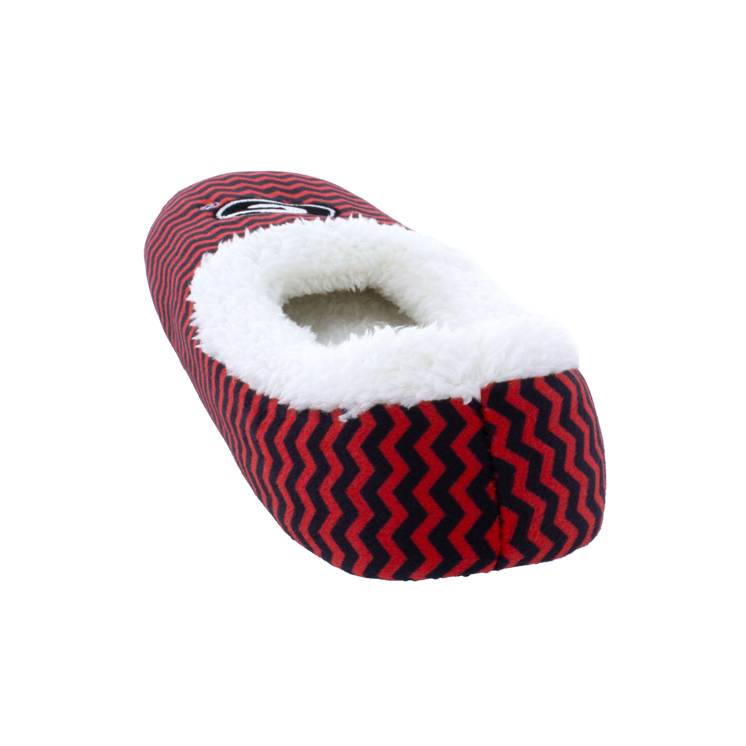 Comfy Feet NCAA Slip On Chevron Pattern Slippers - Picture 19 of 47