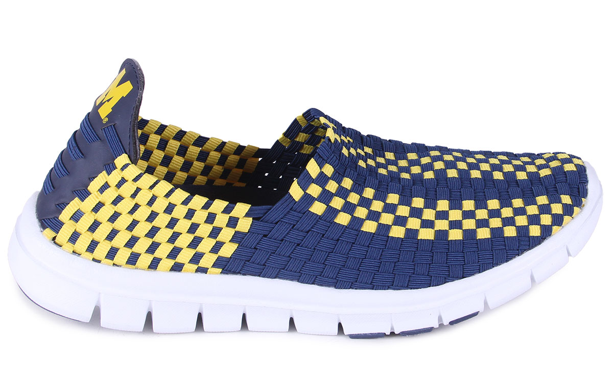 ComfyFeet NCAA Woven Colors Comfy Slip On Shoes - Picture 34 of 100