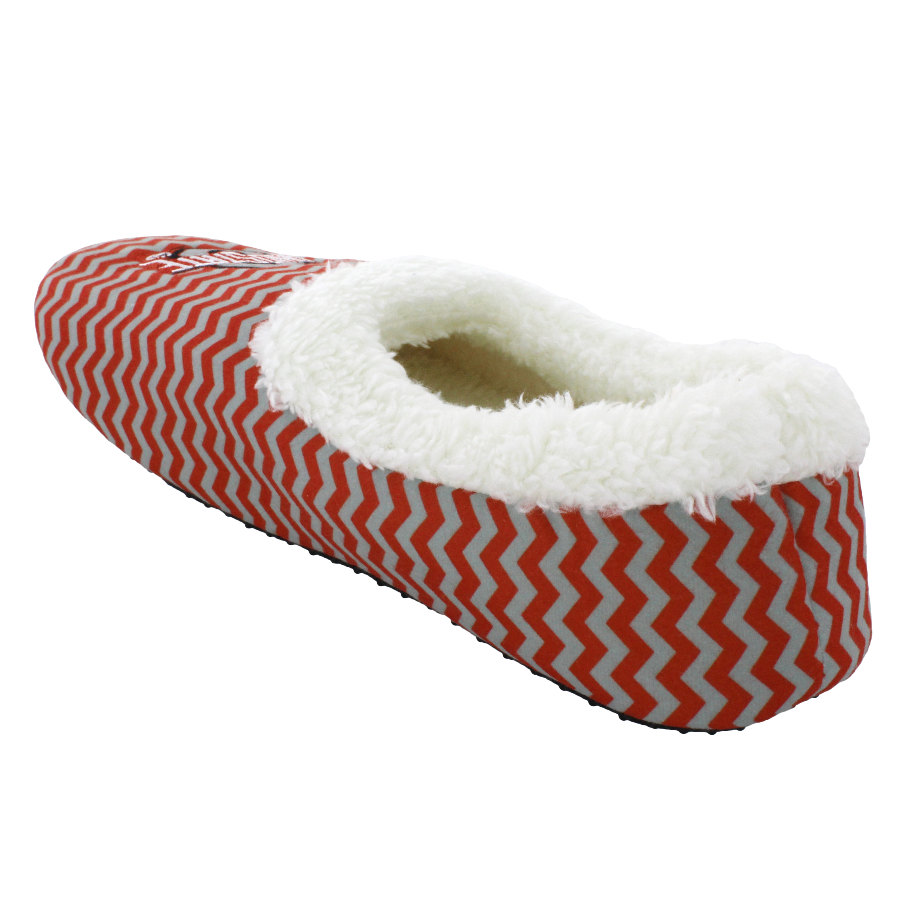 Comfy Feet NCAA Slip On Chevron Pattern Slippers - Picture 36 of 47