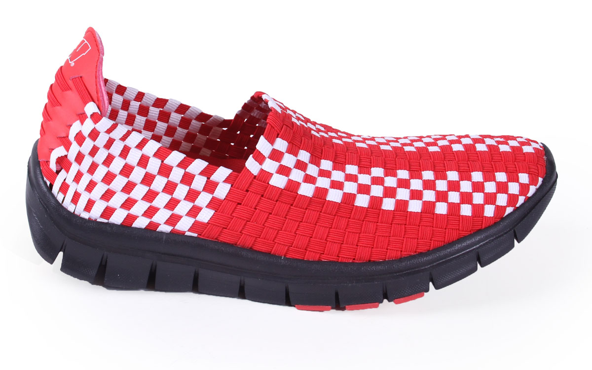 ComfyFeet NCAA Woven Colors Comfy Slip On Shoes - Picture 98 of 100