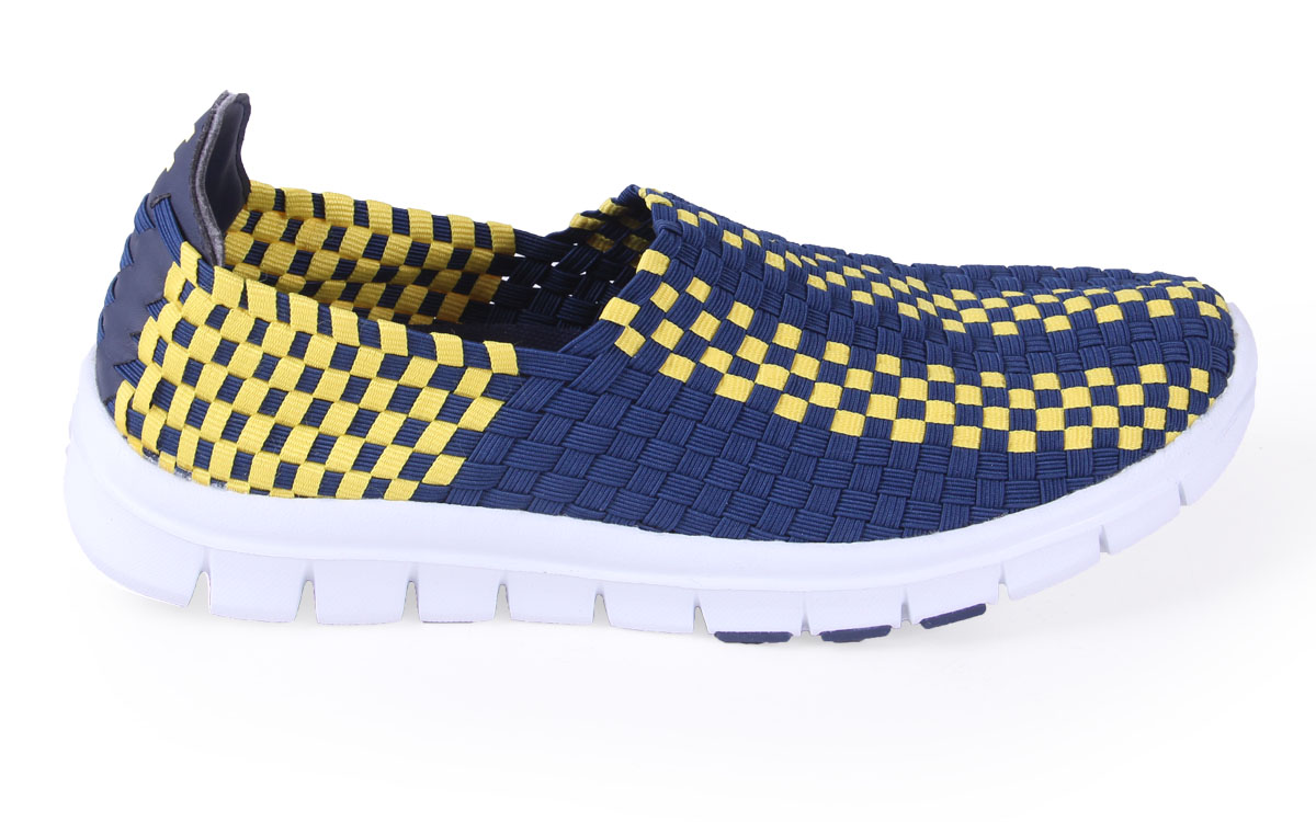 ComfyFeet NCAA Woven Colors Comfy Slip On Shoes - Picture 94 of 100