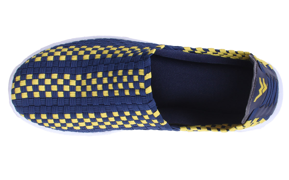 ComfyFeet NCAA Woven Colors Comfy Slip On Shoes - Picture 96 of 100