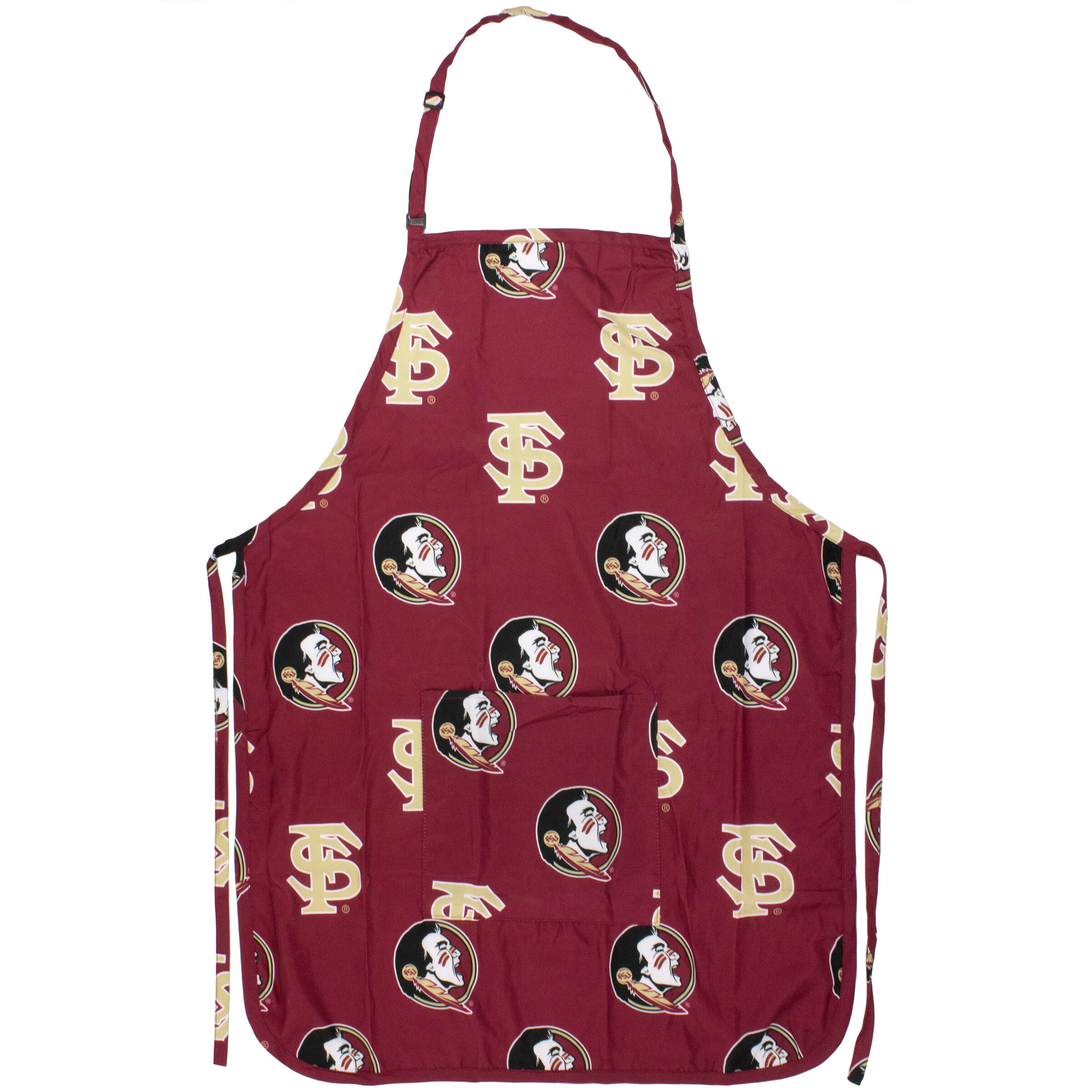 NCAA Adjustable Tailgating Grilling Apron 9" Pocket PYT Pick Your Team - Picture 25 of 104
