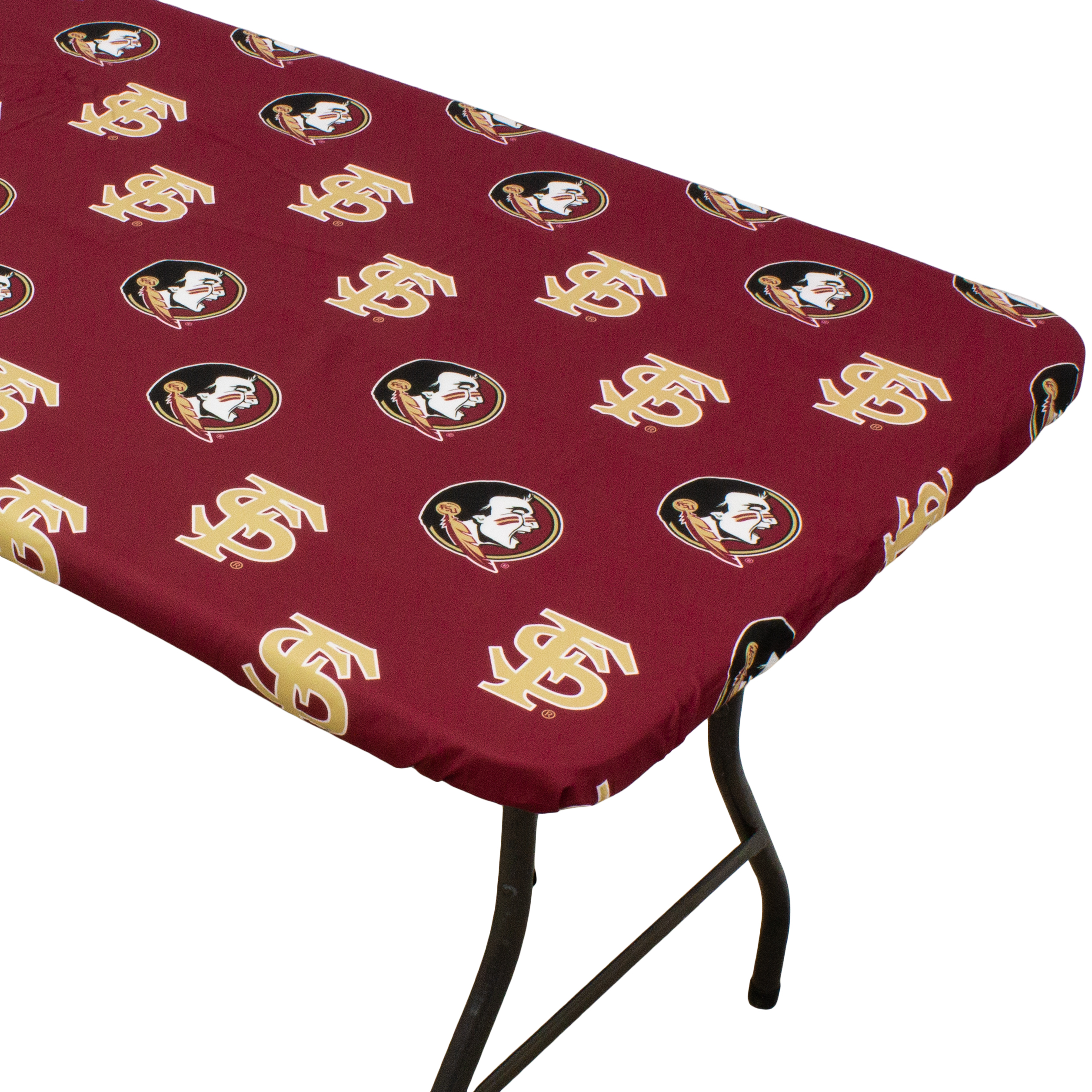 NCAA Tailgate Fitted Tablecloth, 3 Sizes, Many Teams - Picture 25 of 84