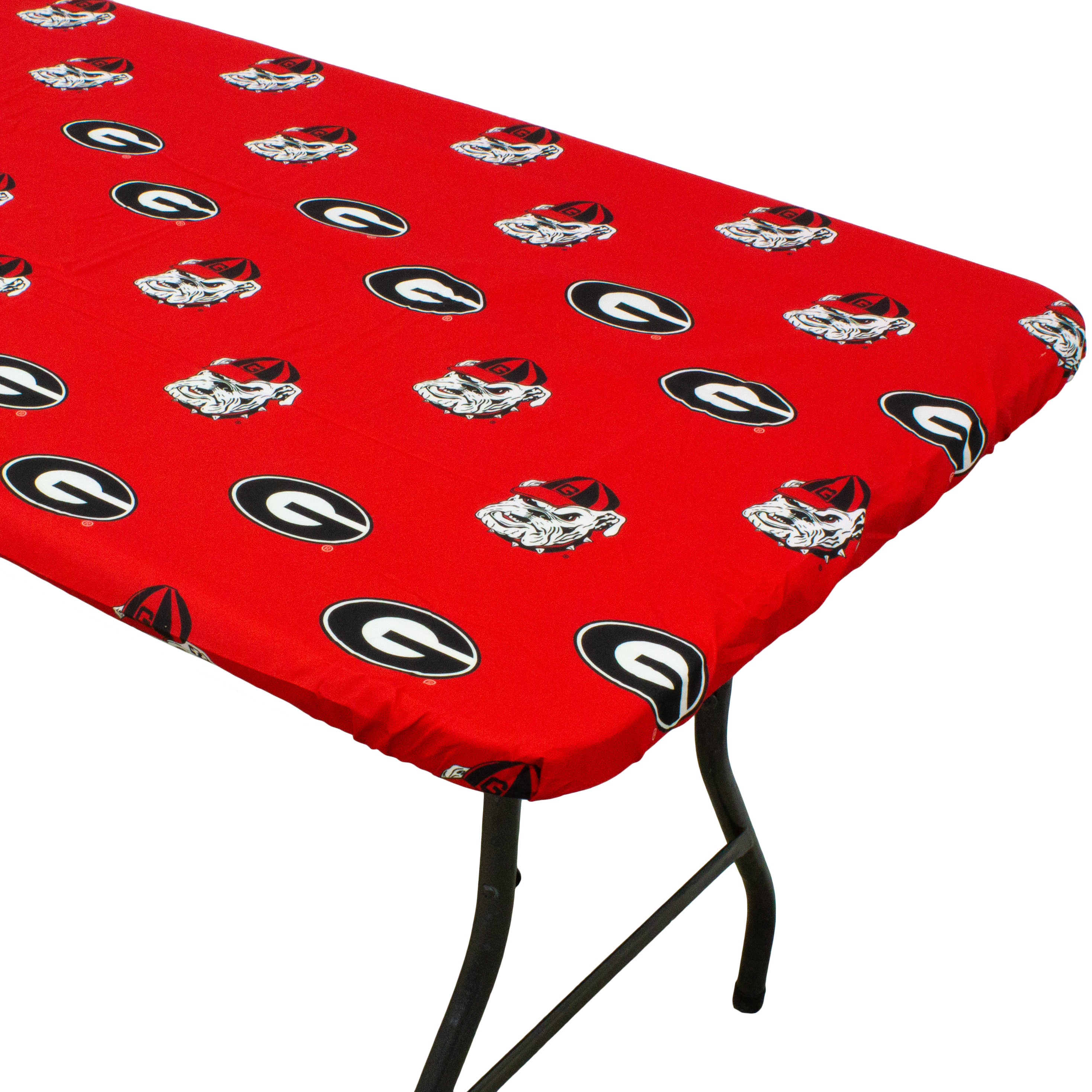NCAA Tailgate Fitted Tablecloth, 3 Sizes, Many Teams - Picture 29 of 84