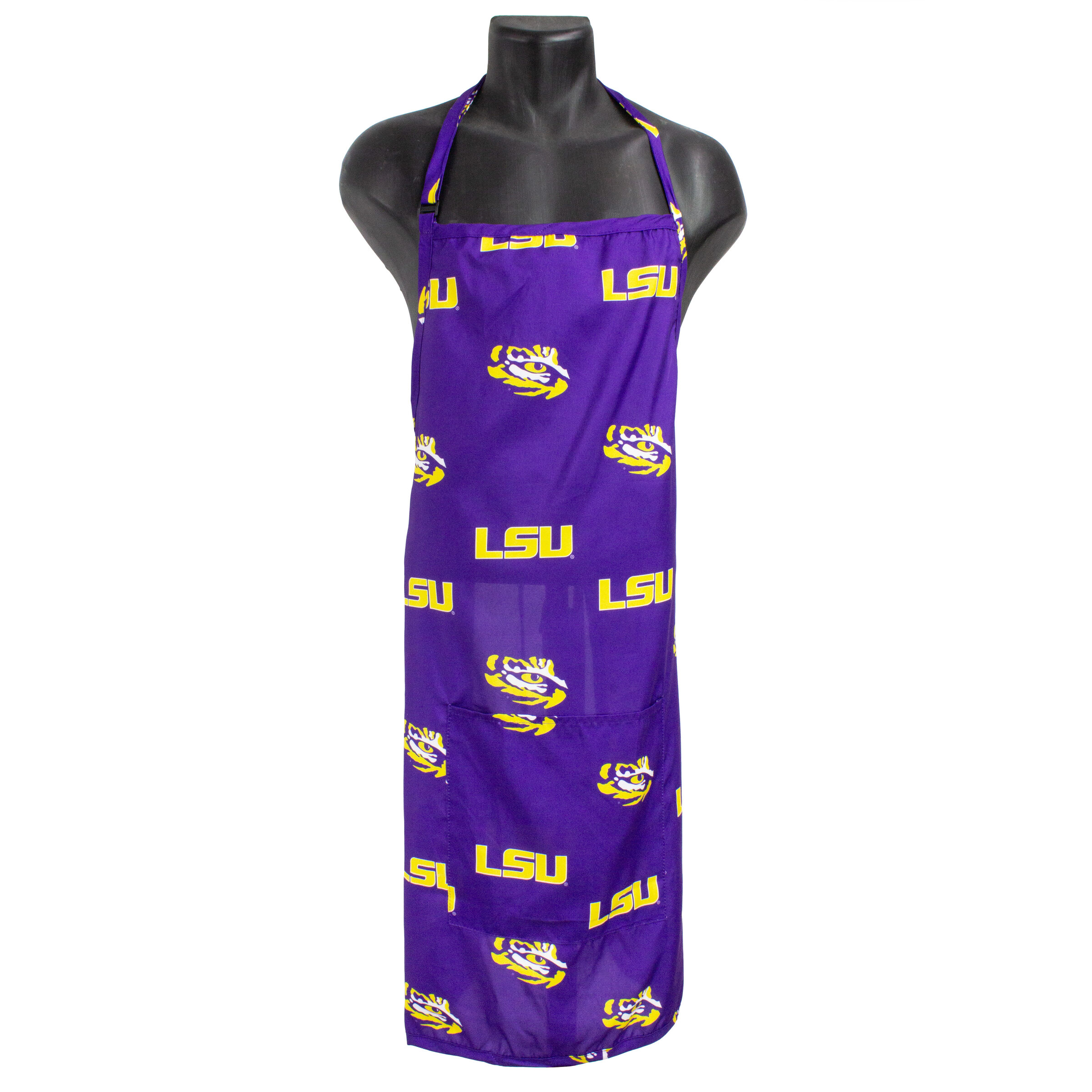 NCAA Adjustable Tailgating Grilling Apron 9" Pocket PYT Pick Your Team - Picture 50 of 104